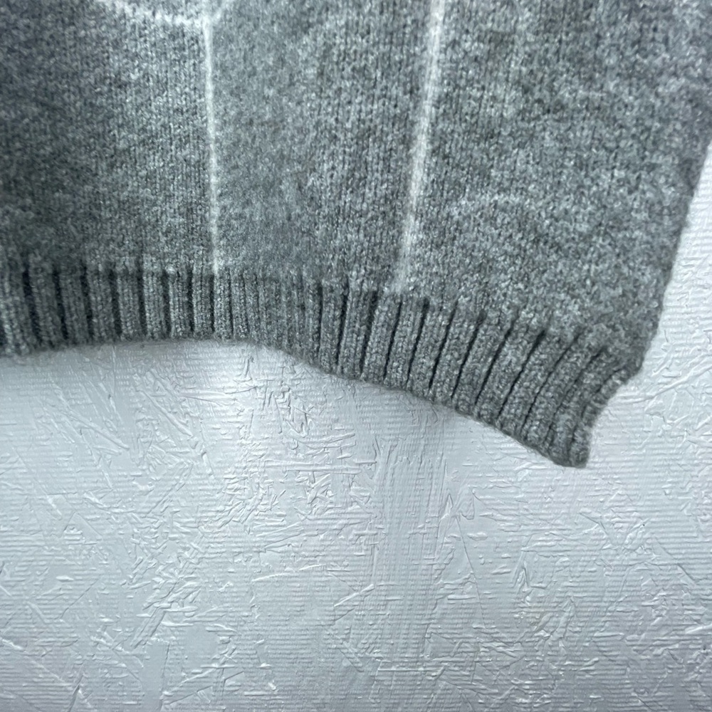 Cozy Gray Windowpane Cowl Neck
Sweater Soft Knit - Picture 9 of 14
